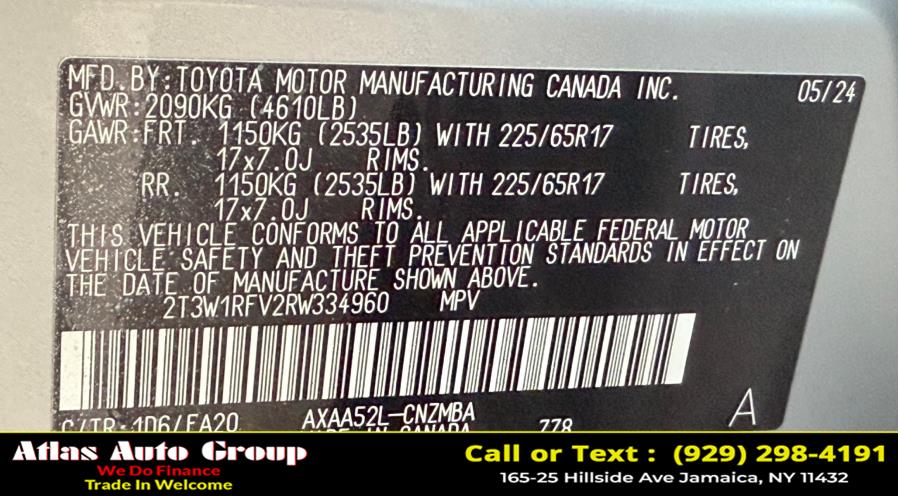 2024 Toyota RAV4 XLE FWD (Natl), available for sale in Jamaica, New York | Atlas Auto Group. Jamaica, New York 2024 Toyota RAV4 XLE FWD (Natl), available for sale in Jamaica, New York | Atlas Auto Group. Jamaica, New York