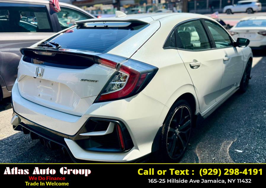 2021 Honda Civic Hatchback Sport CVT, available for sale in Jamaica, New York | Atlas Auto Group. Jamaica, New York 2021 Honda Civic Hatchback Sport CVT, available for sale in Jamaica, New York | Atlas Auto Group. Jamaica, New York