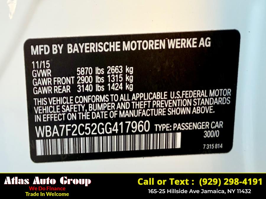 2016 BMW 7 Series 4dr Sdn 750i xDrive AWD, available for sale in Jamaica, New York | Atlas Auto Group. Jamaica, New York 2016 BMW 7 Series 4dr Sdn 750i xDrive AWD, available for sale in Jamaica, New York | Atlas Auto Group. Jamaica, New York
