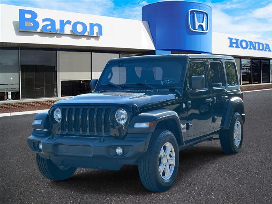 2020 Jeep Wrangler Unlimited Unlimited Sport S, available for sale in Patchogue, New York | Baron Supercenter. Patchogue, New York 2020 Jeep Wrangler Unlimited Unlimited Sport S, available for sale in Patchogue, New York | Baron Supercenter. Patchogue, New York