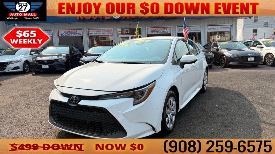 2022 Toyota Corolla LE Sedan 4D, available for sale in Linden, New Jersey | Route 27 Auto Mall. Linden, New Jersey 2022 Toyota Corolla LE Sedan 4D, available for sale in Linden, New Jersey | Route 27 Auto Mall. Linden, New Jersey