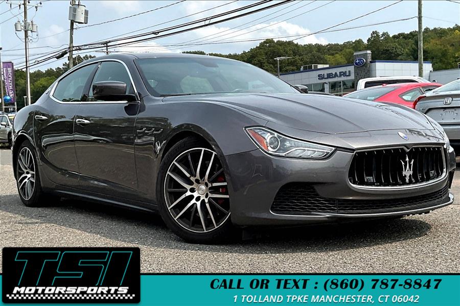 2015 Maserati Ghibli 4dr Sdn S Q4, available for sale in Manchester, Connecticut | TSI Motorsports. Manchester, Connecticut 2015 Maserati Ghibli 4dr Sdn S Q4, available for sale in Manchester, Connecticut | TSI Motorsports. Manchester, Connecticut