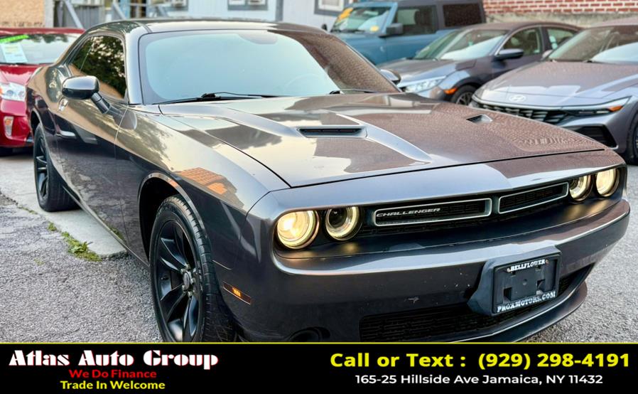 2016 Dodge Challenger 2dr Cpe SXT, available for sale in Jamaica, New York | Atlas Auto Group. Jamaica, New York 2016 Dodge Challenger 2dr Cpe SXT, available for sale in Jamaica, New York | Atlas Auto Group. Jamaica, New York