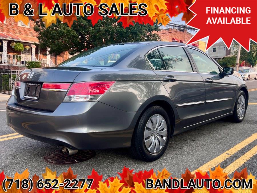 2012 Honda Accord Sedan 4dr I4 Auto LX, available for sale in Bronx, New York | B & L Auto Sales LLC. Bronx, New York 2012 Honda Accord Sedan 4dr I4 Auto LX, available for sale in Bronx, New York | B & L Auto Sales LLC. Bronx, New York