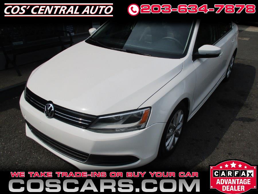 2013 Volkswagen Jetta Sedan 4dr Auto SE PZEV, available for sale in Meriden, Connecticut | Cos Central Auto. Meriden, Connecticut 2013 Volkswagen Jetta Sedan 4dr Auto SE PZEV, available for sale in Meriden, Connecticut | Cos Central Auto. Meriden, Connecticut