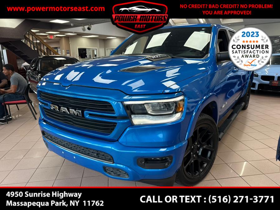 2022 Ram 1500 Laramie 4x4 Crew Cab 5''7" Box, available for sale in Massapequa Park, New York | Power Motors East. Massapequa Park, New York 2022 Ram 1500 Laramie 4x4 Crew Cab 5''7" Box, available for sale in Massapequa Park, New York | Power Motors East. Massapequa Park, New York