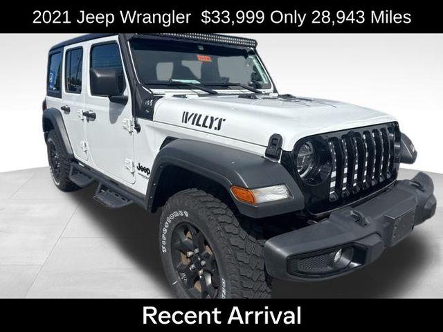 2021 Jeep Wrangler Unlimited Willys, available for sale in Avon, Connecticut | Sullivan Automotive Group. Avon, Connecticut 2021 Jeep Wrangler Unlimited Willys, available for sale in Avon, Connecticut | Sullivan Automotive Group. Avon, Connecticut