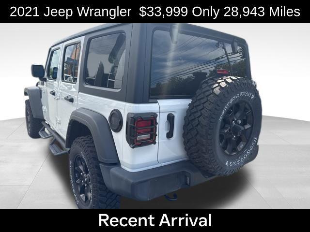 2021 Jeep Wrangler Unlimited Willys, available for sale in Avon, Connecticut | Sullivan Automotive Group. Avon, Connecticut 2021 Jeep Wrangler Unlimited Willys, available for sale in Avon, Connecticut | Sullivan Automotive Group. Avon, Connecticut