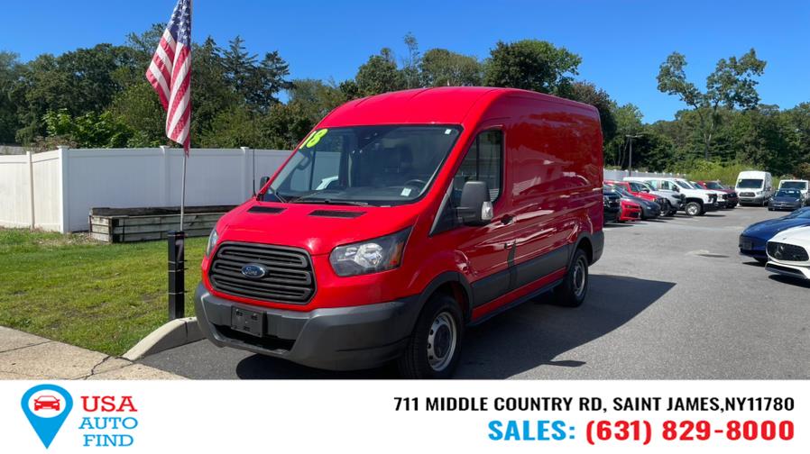 2018 Ford Transit Van T-250 130" Med Rf 9000 GVWR Sliding RH Dr, available for sale in Saint James, New York | USA Auto Find. Saint James, New York 2018 Ford Transit Van T-250 130" Med Rf 9000 GVWR Sliding RH Dr, available for sale in Saint James, New York | USA Auto Find. Saint James, New York