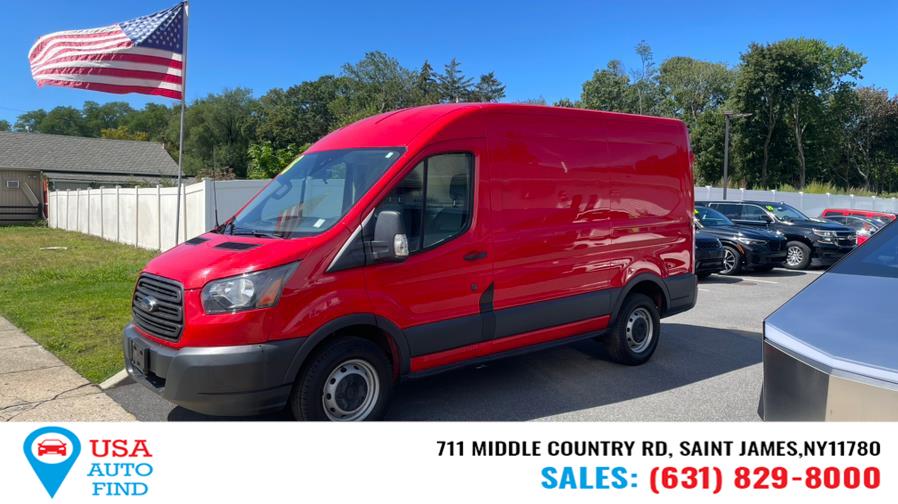 2018 Ford Transit Van T-250 130" Med Rf 9000 GVWR Sliding RH Dr, available for sale in Saint James, New York | USA Auto Find. Saint James, New York 2018 Ford Transit Van T-250 130" Med Rf 9000 GVWR Sliding RH Dr, available for sale in Saint James, New York | USA Auto Find. Saint James, New York