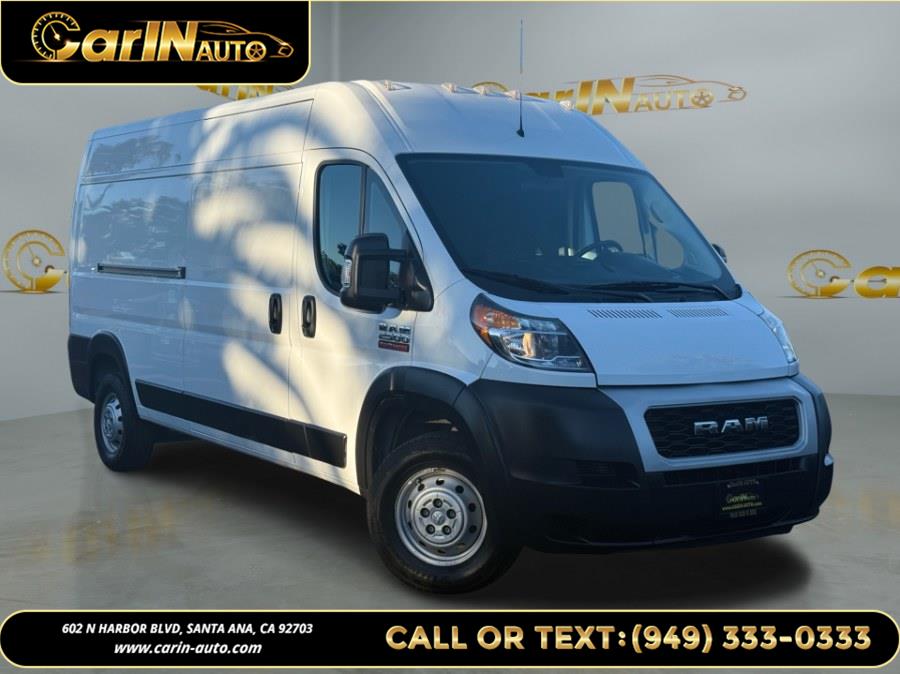 2021 Ram ProMaster Cargo Van 2500 High Roof 159" WB, available for sale in Santa Ana, California | Carin Auto. Santa Ana, California 2021 Ram ProMaster Cargo Van 2500 High Roof 159" WB, available for sale in Santa Ana, California | Carin Auto. Santa Ana, California