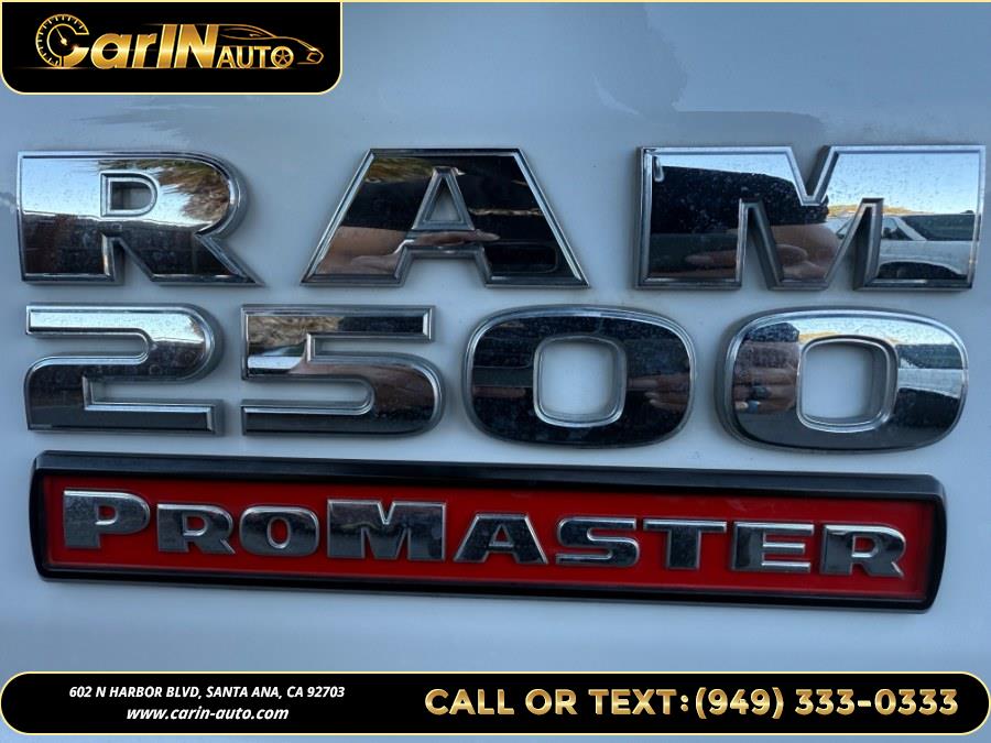 2021 Ram ProMaster Cargo Van 2500 High Roof 159" WB, available for sale in Santa Ana, California | Carin Auto. Santa Ana, California 2021 Ram ProMaster Cargo Van 2500 High Roof 159" WB, available for sale in Santa Ana, California | Carin Auto. Santa Ana, California