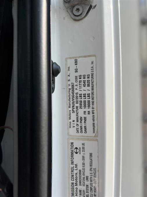 2016 HINO 268A 26FT A.M.HARIE DRY MOVING BOX/ WALTCO LIFTGATE, available for sale in Paterson, New Jersey | Speedway Motors LLC. Paterson, New Jersey 2016 HINO 268A 26FT A.M.HARIE DRY MOVING BOX/ WALTCO LIFTGATE, available for sale in Paterson, New Jersey | Speedway Motors LLC. Paterson, New Jersey