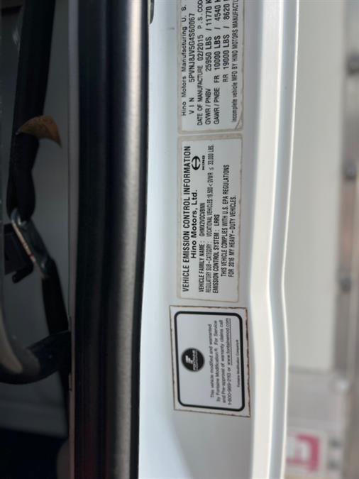 2016 HINO 268A 26FT A.M.HARIE DRY MOVING BOX/ WALTCO LIFTGATE, available for sale in Paterson, New Jersey | Speedway Motors LLC. Paterson, New Jersey 2016 HINO 268A 26FT A.M.HARIE DRY MOVING BOX/ WALTCO LIFTGATE, available for sale in Paterson, New Jersey | Speedway Motors LLC. Paterson, New Jersey