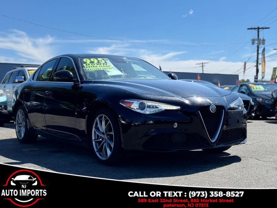 2019 Alfa Romeo Giulia Sport AWD, available for sale in Paterson, New Jersey | NJ Auto Imports. Paterson, New Jersey 2019 Alfa Romeo Giulia Sport AWD, available for sale in Paterson, New Jersey | NJ Auto Imports. Paterson, New Jersey