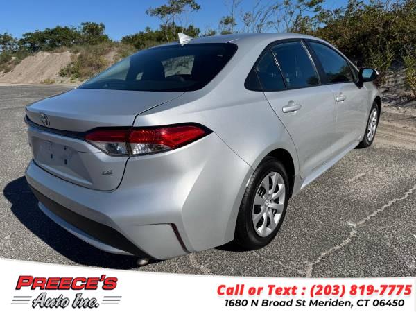 2021 Toyota Corolla LE CVT (Natl), available for sale in Meriden, Connecticut | Preeces Auto Inc. Meriden, Connecticut 2021 Toyota Corolla LE CVT (Natl), available for sale in Meriden, Connecticut | Preeces Auto Inc. Meriden, Connecticut