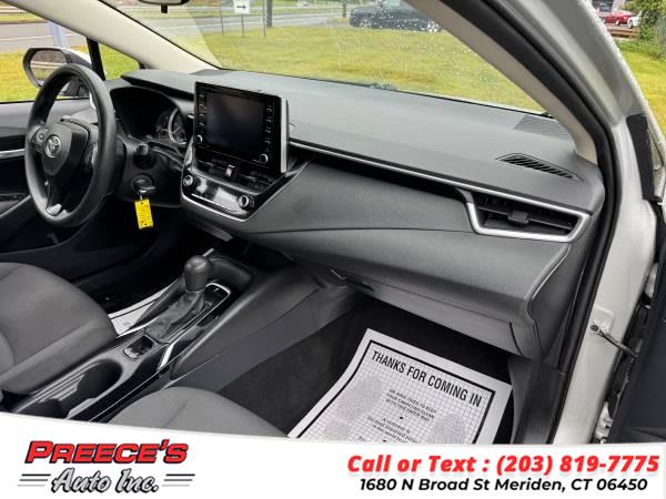 2021 Toyota Corolla LE CVT (Natl), available for sale in Meriden, Connecticut | Preeces Auto Inc. Meriden, Connecticut 2021 Toyota Corolla LE CVT (Natl), available for sale in Meriden, Connecticut | Preeces Auto Inc. Meriden, Connecticut