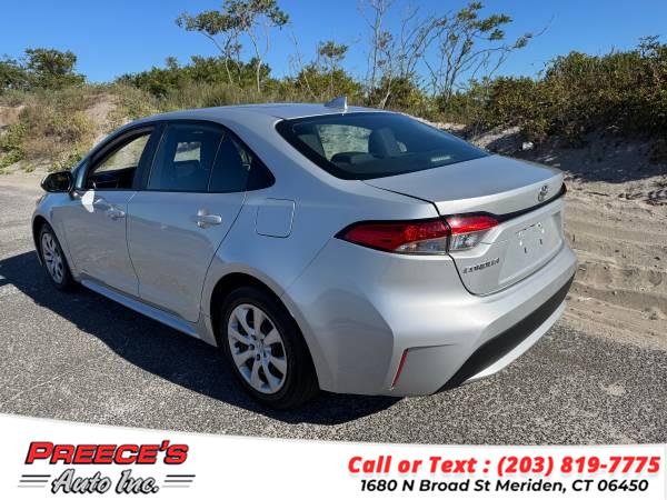 2021 Toyota Corolla LE CVT (Natl), available for sale in Meriden, Connecticut | Preeces Auto Inc. Meriden, Connecticut 2021 Toyota Corolla LE CVT (Natl), available for sale in Meriden, Connecticut | Preeces Auto Inc. Meriden, Connecticut
