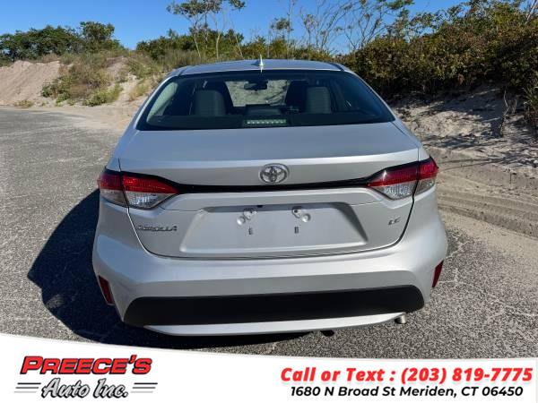 2021 Toyota Corolla LE CVT (Natl), available for sale in Meriden, Connecticut | Preeces Auto Inc. Meriden, Connecticut 2021 Toyota Corolla LE CVT (Natl), available for sale in Meriden, Connecticut | Preeces Auto Inc. Meriden, Connecticut