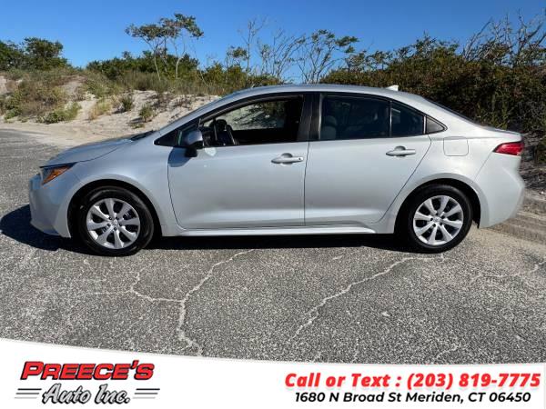 2021 Toyota Corolla LE CVT (Natl), available for sale in Meriden, Connecticut | Preeces Auto Inc. Meriden, Connecticut 2021 Toyota Corolla LE CVT (Natl), available for sale in Meriden, Connecticut | Preeces Auto Inc. Meriden, Connecticut