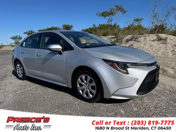 2021 Toyota Corolla LE CVT (Natl), available for sale in Meriden, Connecticut | Preeces Auto Inc. Meriden, Connecticut 2021 Toyota Corolla LE CVT (Natl), available for sale in Meriden, Connecticut | Preeces Auto Inc. Meriden, Connecticut