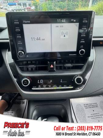 2021 Toyota Corolla LE CVT (Natl), available for sale in Meriden, Connecticut | Preeces Auto Inc. Meriden, Connecticut 2021 Toyota Corolla LE CVT (Natl), available for sale in Meriden, Connecticut | Preeces Auto Inc. Meriden, Connecticut