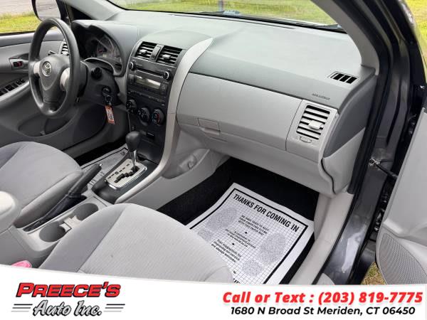 2010 Toyota Corolla 4dr Sdn Auto LE (Natl), available for sale in Meriden, Connecticut | Preeces Auto Inc. Meriden, Connecticut 2010 Toyota Corolla 4dr Sdn Auto LE (Natl), available for sale in Meriden, Connecticut | Preeces Auto Inc. Meriden, Connecticut