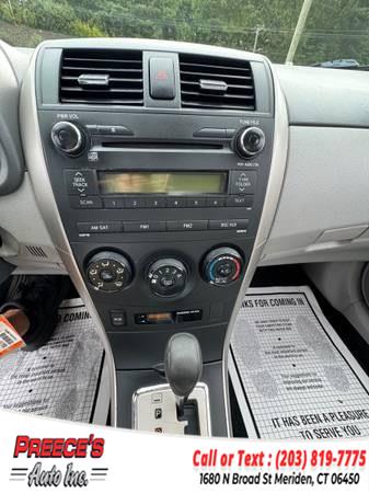 2010 Toyota Corolla 4dr Sdn Auto LE (Natl), available for sale in Meriden, Connecticut | Preeces Auto Inc. Meriden, Connecticut 2010 Toyota Corolla 4dr Sdn Auto LE (Natl), available for sale in Meriden, Connecticut | Preeces Auto Inc. Meriden, Connecticut