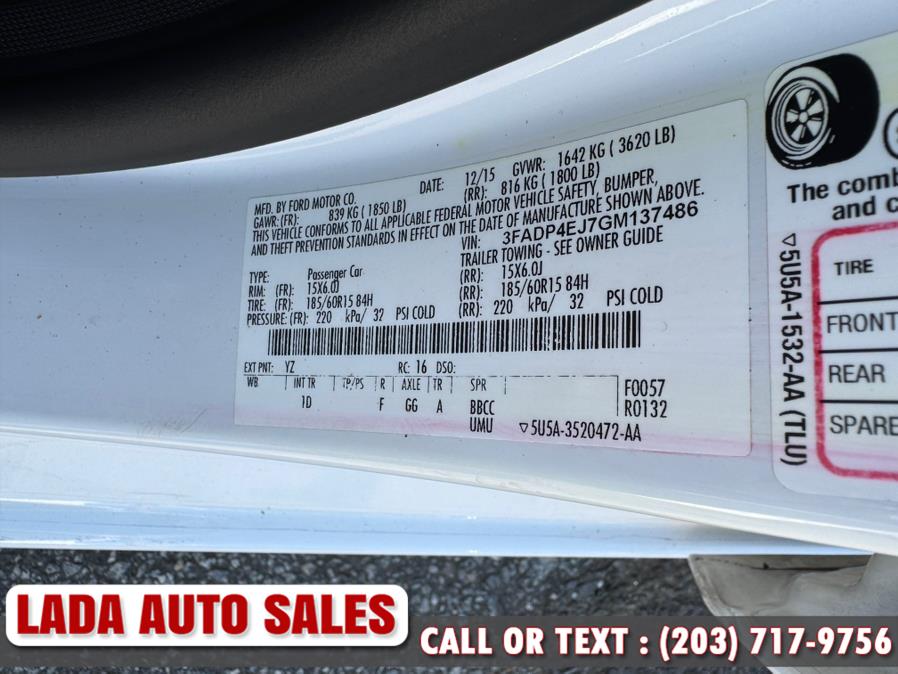 2016 Ford Fiesta 5dr HB SE, available for sale in Bridgeport, Connecticut | Lada Auto Sales. Bridgeport, Connecticut 2016 Ford Fiesta 5dr HB SE, available for sale in Bridgeport, Connecticut | Lada Auto Sales. Bridgeport, Connecticut