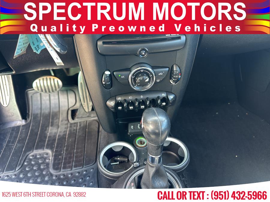 2013 MINI Cooper Hardtop 2dr Cpe S, available for sale in Corona, California | Spectrum Motors. Corona, California 2013 MINI Cooper Hardtop 2dr Cpe S, available for sale in Corona, California | Spectrum Motors. Corona, California