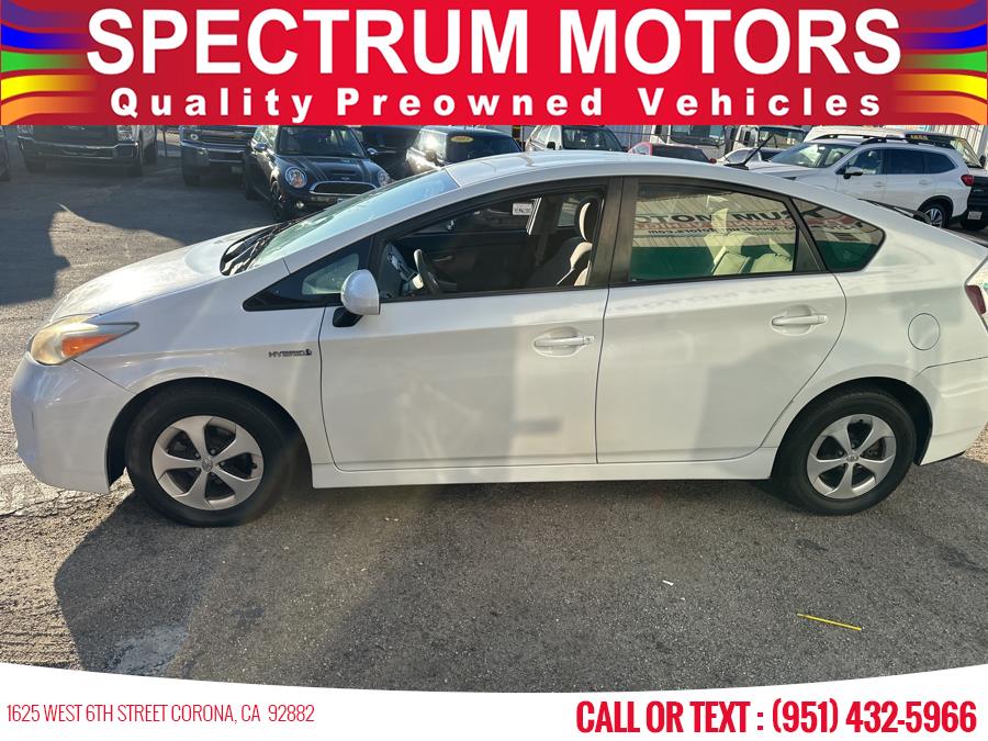 2013 Toyota Prius 5dr HB Three (Natl), available for sale in Corona, California | Spectrum Motors. Corona, California 2013 Toyota Prius 5dr HB Three (Natl), available for sale in Corona, California | Spectrum Motors. Corona, California