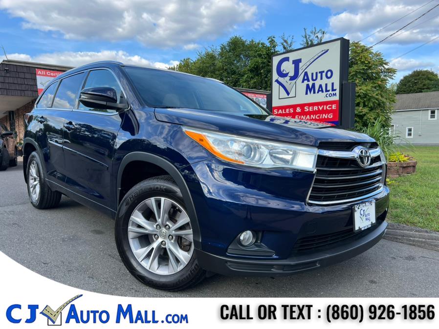 Used 2014 Toyota Highlander in Bristol, Connecticut | CJ Auto Mall. Bristol, Connecticut