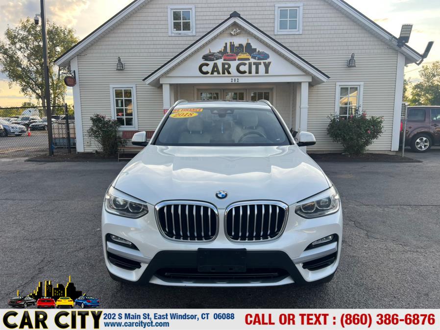 2018 BMW X3 xDrive30i Sports Activity Vehicle, available for sale in East Windsor, Connecticut | Car City LLC. East Windsor, Connecticut 2018 BMW X3 xDrive30i Sports Activity Vehicle, available for sale in East Windsor, Connecticut | Car City LLC. East Windsor, Connecticut