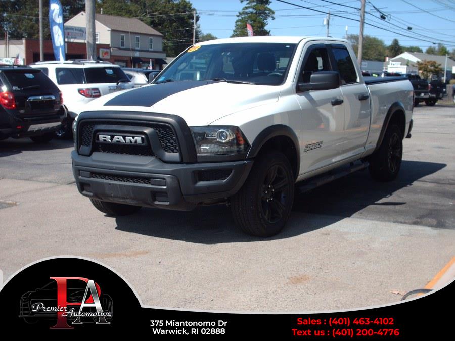 2021 Ram 1500 Classic Warlock 4x4 Quad Cab 6''4" Box, available for sale in Warwick, Rhode Island | Premier Automotive Sales. Warwick, Rhode Island 2021 Ram 1500 Classic Warlock 4x4 Quad Cab 6''4" Box, available for sale in Warwick, Rhode Island | Premier Automotive Sales. Warwick, Rhode Island