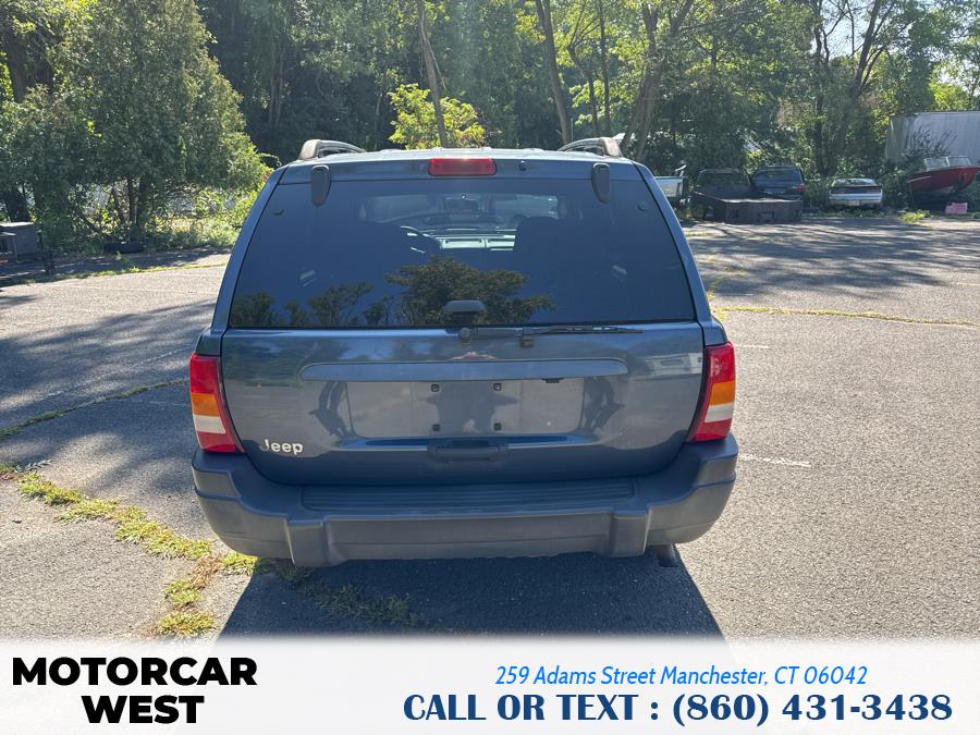 2003 Jeep Grand Cherokee 4dr Laredo, available for sale in Manchester, Connecticut | Motorcar West. Manchester, Connecticut 2003 Jeep Grand Cherokee 4dr Laredo, available for sale in Manchester, Connecticut | Motorcar West. Manchester, Connecticut