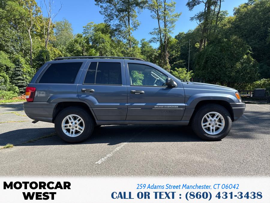 2003 Jeep Grand Cherokee 4dr Laredo, available for sale in Manchester, Connecticut | Motorcar West. Manchester, Connecticut 2003 Jeep Grand Cherokee 4dr Laredo, available for sale in Manchester, Connecticut | Motorcar West. Manchester, Connecticut