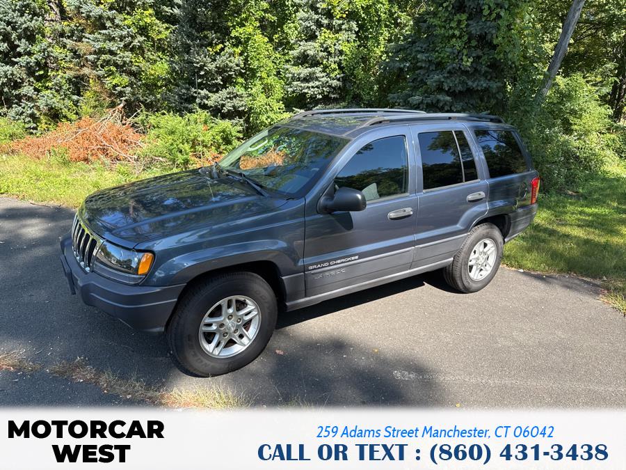 2003 Jeep Grand Cherokee 4dr Laredo, available for sale in Manchester, Connecticut | Motorcar West. Manchester, Connecticut 2003 Jeep Grand Cherokee 4dr Laredo, available for sale in Manchester, Connecticut | Motorcar West. Manchester, Connecticut