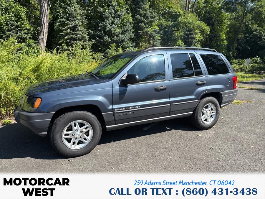 2003 Jeep Grand Cherokee 4dr Laredo, available for sale in Manchester, Connecticut | Motorcar West. Manchester, Connecticut 2003 Jeep Grand Cherokee 4dr Laredo, available for sale in Manchester, Connecticut | Motorcar West. Manchester, Connecticut