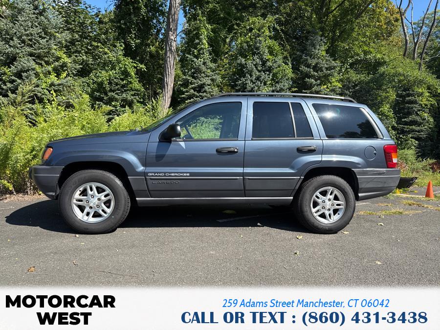 2003 Jeep Grand Cherokee 4dr Laredo, available for sale in Manchester, Connecticut | Motorcar West. Manchester, Connecticut 2003 Jeep Grand Cherokee 4dr Laredo, available for sale in Manchester, Connecticut | Motorcar West. Manchester, Connecticut