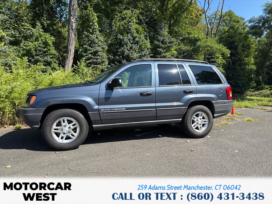 2003 Jeep Grand Cherokee 4dr Laredo, available for sale in Manchester, Connecticut | Motorcar West. Manchester, Connecticut 2003 Jeep Grand Cherokee 4dr Laredo, available for sale in Manchester, Connecticut | Motorcar West. Manchester, Connecticut