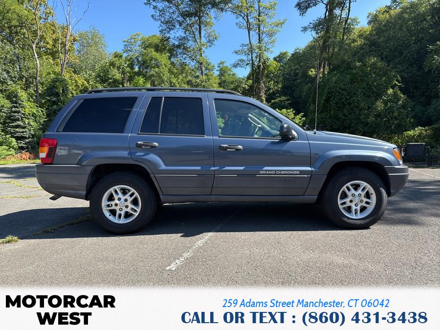 2003 Jeep Grand Cherokee 4dr Laredo, available for sale in Manchester, Connecticut | Motorcar West. Manchester, Connecticut 2003 Jeep Grand Cherokee 4dr Laredo, available for sale in Manchester, Connecticut | Motorcar West. Manchester, Connecticut