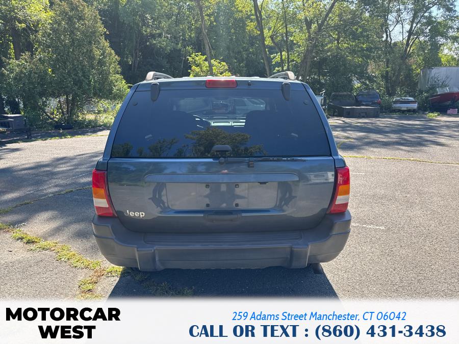 2003 Jeep Grand Cherokee 4dr Laredo, available for sale in Manchester, Connecticut | Motorcar West. Manchester, Connecticut 2003 Jeep Grand Cherokee 4dr Laredo, available for sale in Manchester, Connecticut | Motorcar West. Manchester, Connecticut