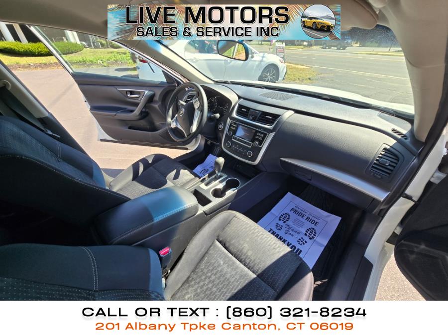 2016 Nissan Altima 4dr Sdn I4 2.5 SR, available for sale in Canton, Connecticut | Live Motors Sales and Service INC. Canton, Connecticut 2016 Nissan Altima 4dr Sdn I4 2.5 SR, available for sale in Canton, Connecticut | Live Motors Sales and Service INC. Canton, Connecticut