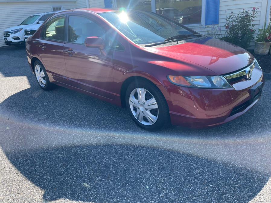 2008 Honda Civic Sdn 4dr Auto LX, available for sale in New Milford, Connecticut | Faustos Auto Body and Repairs LLC. New Milford, Connecticut 2008 Honda Civic Sdn 4dr Auto LX, available for sale in New Milford, Connecticut | Faustos Auto Body and Repairs LLC. New Milford, Connecticut