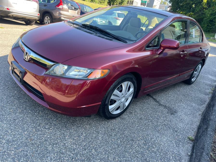 2008 Honda Civic Sdn 4dr Auto LX, available for sale in New Milford, Connecticut | Faustos Auto Body and Repairs LLC. New Milford, Connecticut 2008 Honda Civic Sdn 4dr Auto LX, available for sale in New Milford, Connecticut | Faustos Auto Body and Repairs LLC. New Milford, Connecticut