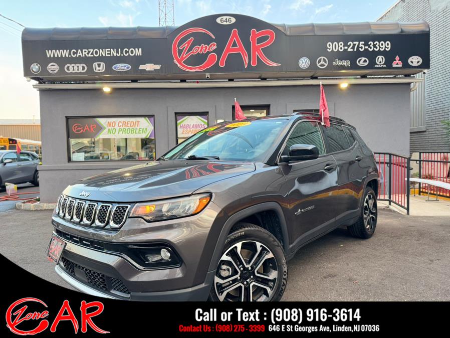 Used 2023 Jeep Compass in Linden, New Jersey | Car Zone. Linden, New Jersey