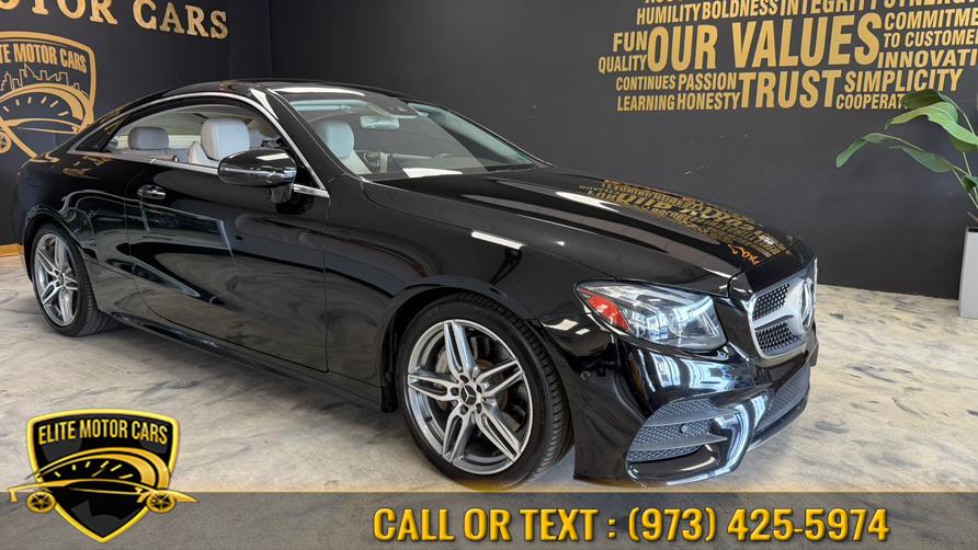 2018 Mercedes-Benz E-Class E 400 Coupe, available for sale in Newark, New Jersey | Elite Motor Cars. Newark, New Jersey 2018 Mercedes-Benz E-Class E 400 Coupe, available for sale in Newark, New Jersey | Elite Motor Cars. Newark, New Jersey