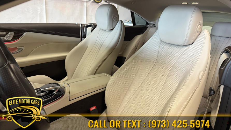 2018 Mercedes-Benz E-Class E 400 Coupe, available for sale in Newark, New Jersey | Elite Motor Cars. Newark, New Jersey 2018 Mercedes-Benz E-Class E 400 Coupe, available for sale in Newark, New Jersey | Elite Motor Cars. Newark, New Jersey