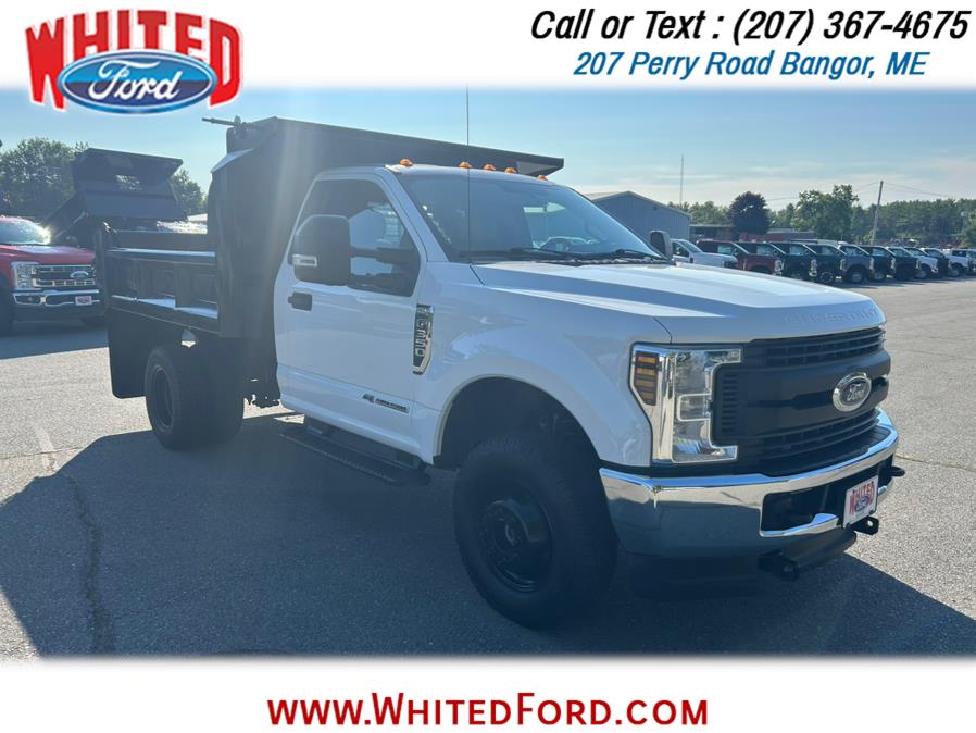 2019 Ford Super Duty F-350 DRW XL 4WD Reg Cab 145" WB 60" CA 9' Dump Body, available for sale in Bangor, Maine | Whited Ford. Bangor, Maine 2019 Ford Super Duty F-350 DRW XL 4WD Reg Cab 145" WB 60" CA 9' Dump Body, available for sale in Bangor, Maine | Whited Ford. Bangor, Maine