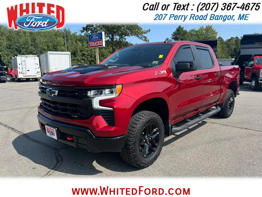 2024 Chevrolet Silverado 1500 4WD Crew Cab 147" LT Trail Boss, available for sale in Bangor, Maine | Whited Ford. Bangor, Maine 2024 Chevrolet Silverado 1500 4WD Crew Cab 147" LT Trail Boss, available for sale in Bangor, Maine | Whited Ford. Bangor, Maine